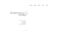Desktop Screenshot of klostermann-thamm.de